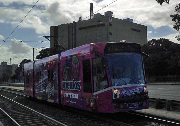 Yarra Trams Combino Mentos 3514